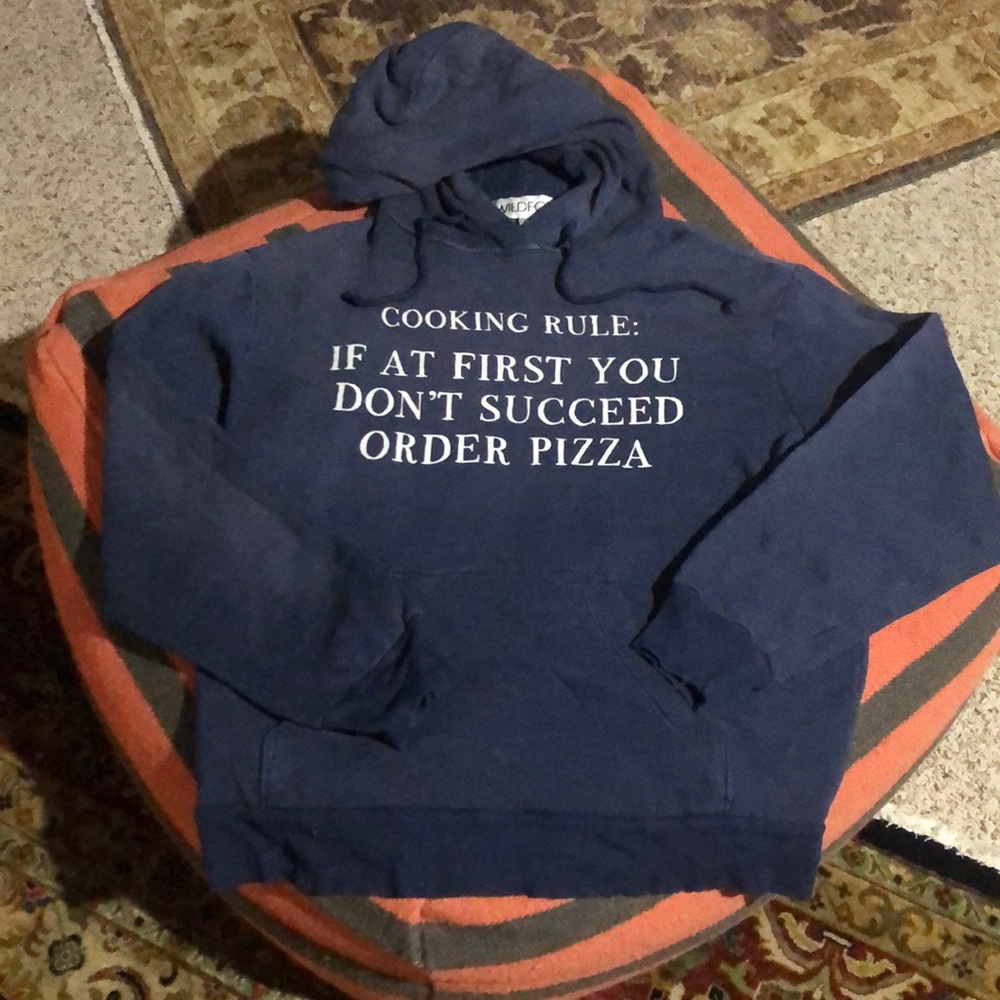 Wildfox Cooking Rule Hoodie S